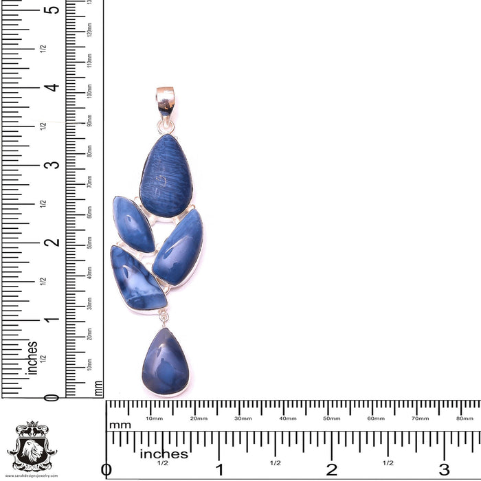 Owyhee Opal Pendant & 3MM Italian Chain P10034