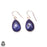 Sapphire Dangle & Drop Earrings 925 Solid (Nickel Free) Sterling Silver Earrings WHOLESALE price / Made in Canada Minimalist Earrings ER17
