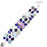 Charoite Iolite Larimar Necklace • Necklace Bracelet Earrings SET1139