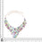 Abalone Shell Amethyst Silver Earrings Bracelet Necklace Set SET1215
