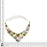Ocean Jasper Peridot Bracelet Necklace Dangle Earrings SET1131