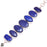 Navy Blue! Lapis Lazuli Genuine Gemstone Bracelet B4569
