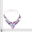 Tripache Amethyst Larimar Silver Earrings Bracelet Necklace Set SET1189