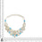 Stalactite Scolecite Moonstone Necklace Bracelet SET1029