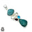 Larimar Pendant & Chain P7813