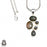 Faceted Labradorite Pendant & Chain P9143