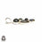 Canadian Faceted Labradorite Pendant & Chain P9142