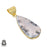 Dendritic Opal 24K Gold Plated Pendant  GPH830