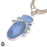 3 Inch Owyhee Opal Pendant & Chain P8157