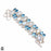 Moonstone Blue Topaz Bracelet B4235