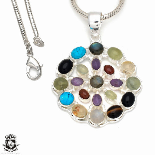 Chakra Pendant & Chain P8556