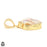Mabe Biwa Pearl 24K Gold Plated Pendant  GPH1705