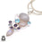 Moonstone Pendant & Chain P8003