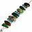 Azurite Malachite Shattuckite Necklace Bracelet SET953
