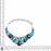 Blue Topaz Labradorite Necklace NK116