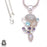 Moonstone Pendant & Chain P8003