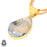 Scenic Agate 24K Gold Plated Pendant  GPH450