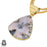 Dendritic Opal 24K Gold Plated Pendant  GPH834