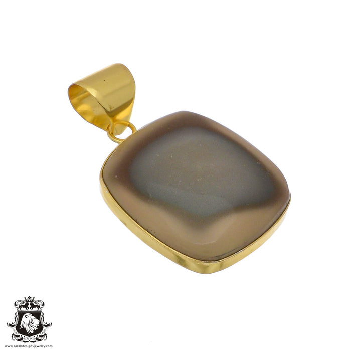 Imperial Jasper 24K Gold Plated Pendant  GPH775