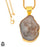 Tabasco Geode 24K Gold Plated Pendant  GPH1042