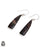 Stick Agate 925 SOLID Sterling Silver Hook Dangle Earrings E382