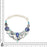 Lapis Lazuli Dendritic Opal Blue Topaz Necklace Bracelet SET1003