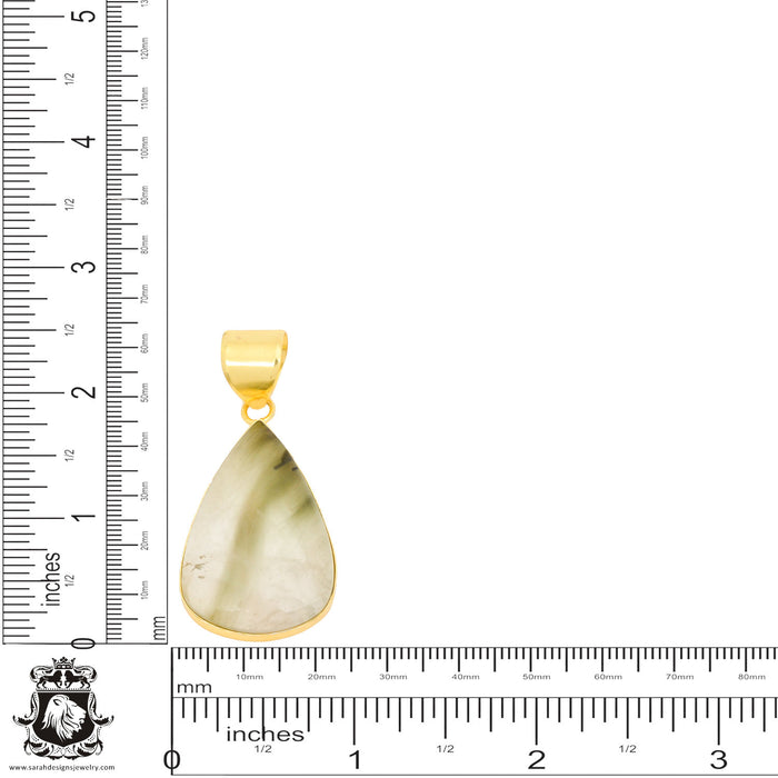 Serpentine 24K Gold Plated Pendant  GPH1429