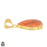 Sunstone 24K Gold Plated Pendant  GPH1023