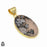 Scenic Jasper 24K Gold Plated Pendant  GPH1769