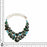 Azurite Malachite Shattuckite Necklace Bracelet SET953