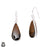 Rhyolite 925 SOLID Sterling Silver Hook Dangle Earrings E397