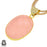 Rose Quartz 24K Gold Plated Pendant  GPH967