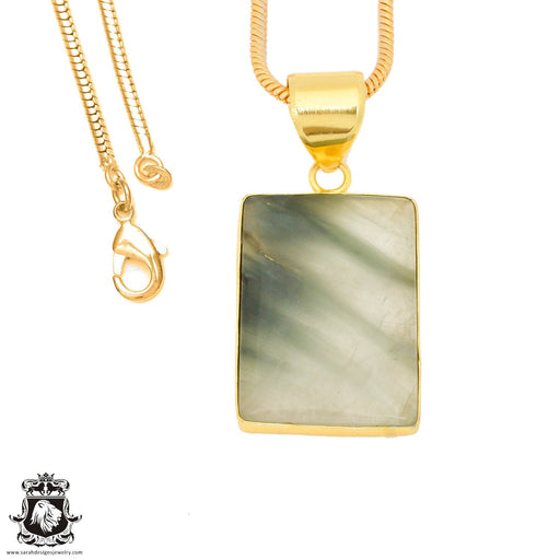 Serpentine 24K Gold Plated Pendant  GPH1431