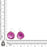 Hot Pink Stalactite 925 SOLID Sterling Silver Hook Dangle Earrings E467