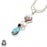 Turquoise Pendant & Chain P9312