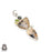 Scenic Agate Pendant & Chain P9286