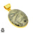 Prehnite 24K Gold Plated Pendant  GPH1462