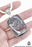 Pyrite Crazy Lace Agate Pendant & Chain  P4432