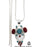 Turquoise Coral Pendant & Chain p4480