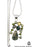 Moss Agate Pendant & Chain P4605