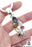 Mystic Topaz Labradorite Moonstone Pendant & Chain P4683