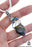 Labradorite Moonstone Pendant & Chain P4687