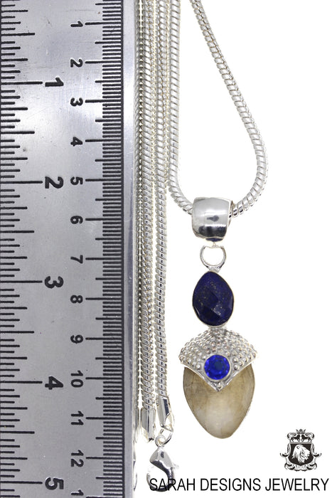 Moonstone Pendant & Chain P4694