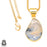 Scenic Agate 24K Gold Plated Pendant  GPH450