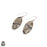 Kammererite 925 SOLID Sterling Silver Hook Dangle Earrings E335