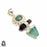 Genuine Aquamarine Pendant & Chain P8957