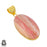 Peruvian Pink Opal 24K Gold Plated Pendant  GPH996