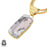 Dendritic Opal 24K Gold Plated Pendant  GPH841