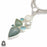 3 Inch Aquamarine Pendant & Chain P9000