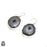 Smokey Topaz Stalactite 925 SOLID Sterling Silver Hook Dangle Earrings E470